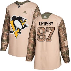 Herren Pittsburgh Penguins Eishockey Trikot Sidney Crosby #87 Authentic Camo Veterans Day Practice